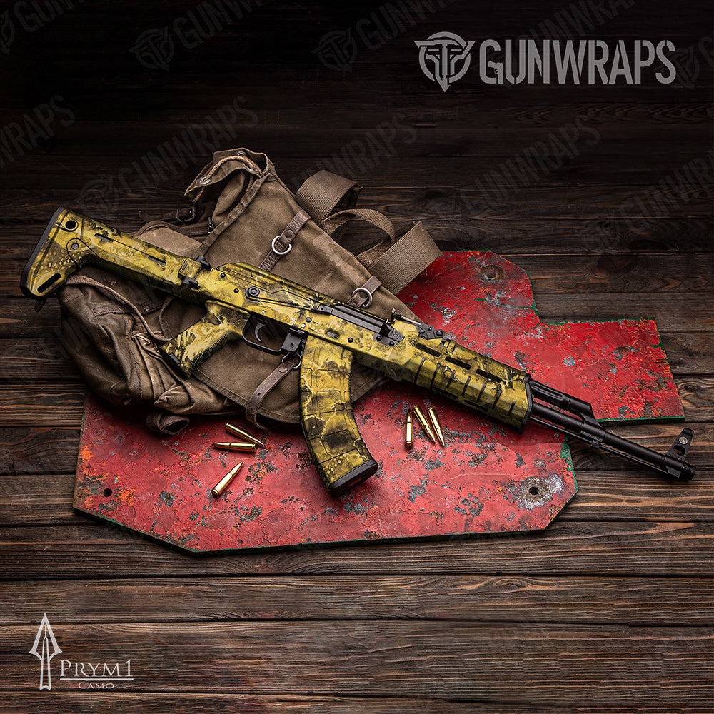 Prym1 Stream Ocre AK-47 Gun Skin Vinyl Wraps