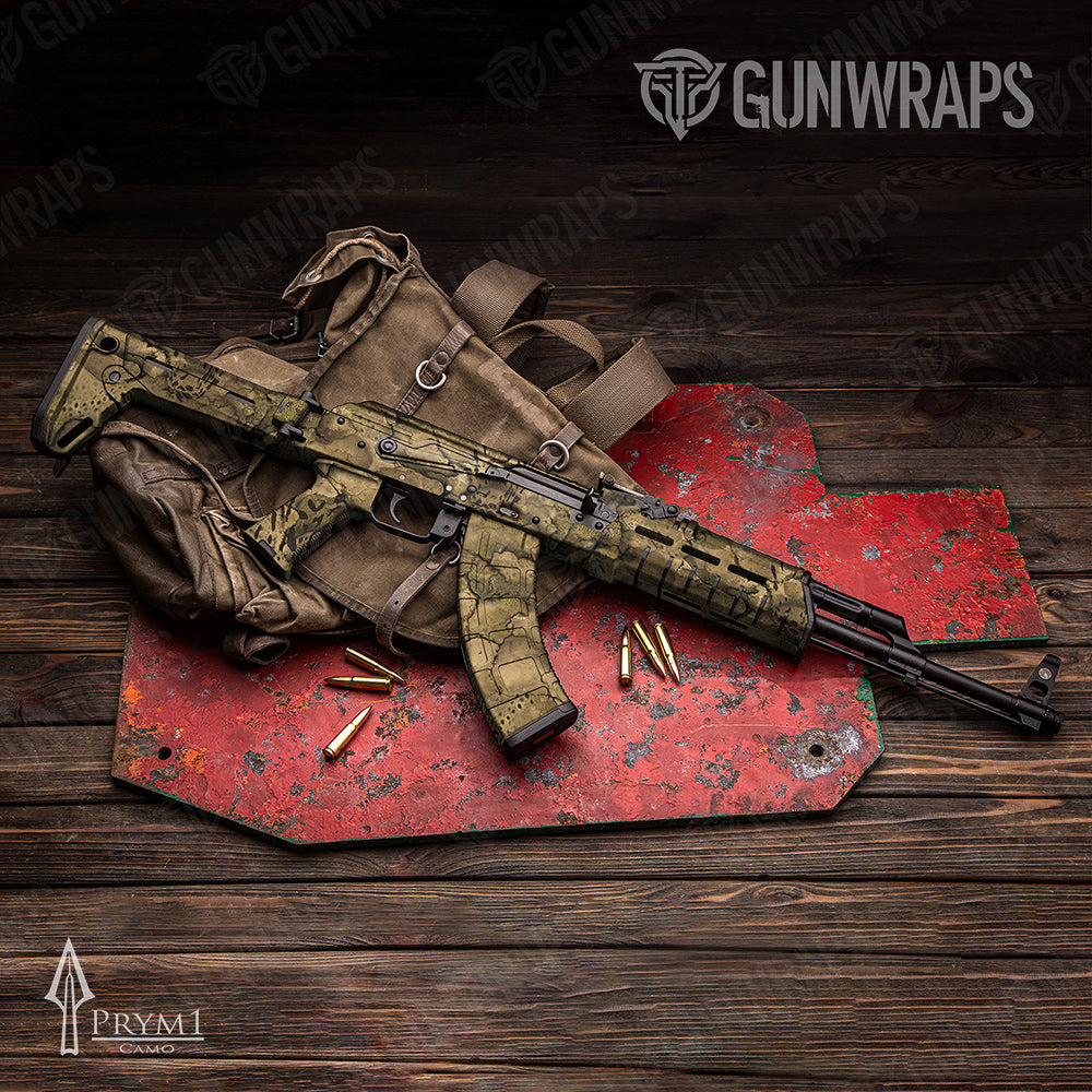 Prym1 Stream Sepia AK-47 Gun Skin Vinyl Wraps