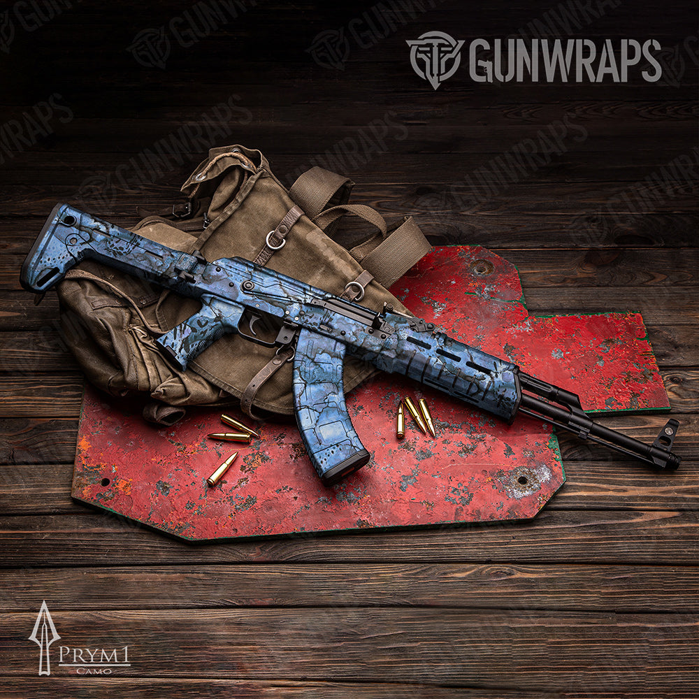 Prym1 Stream Sky AK-47 Gun Skin Vinyl Wraps