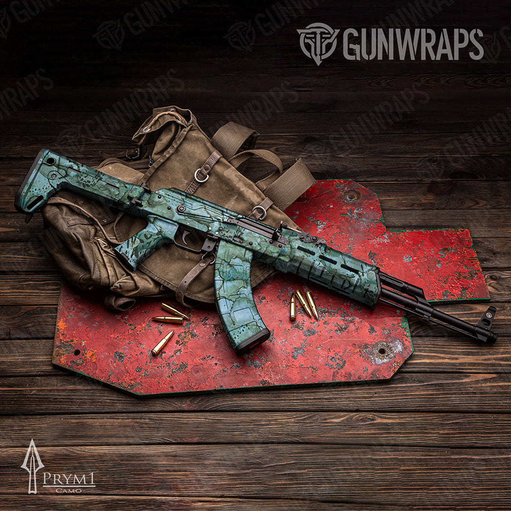 Prym1 Stream Tidepool AK-47 Gun Skin Vinyl Wraps