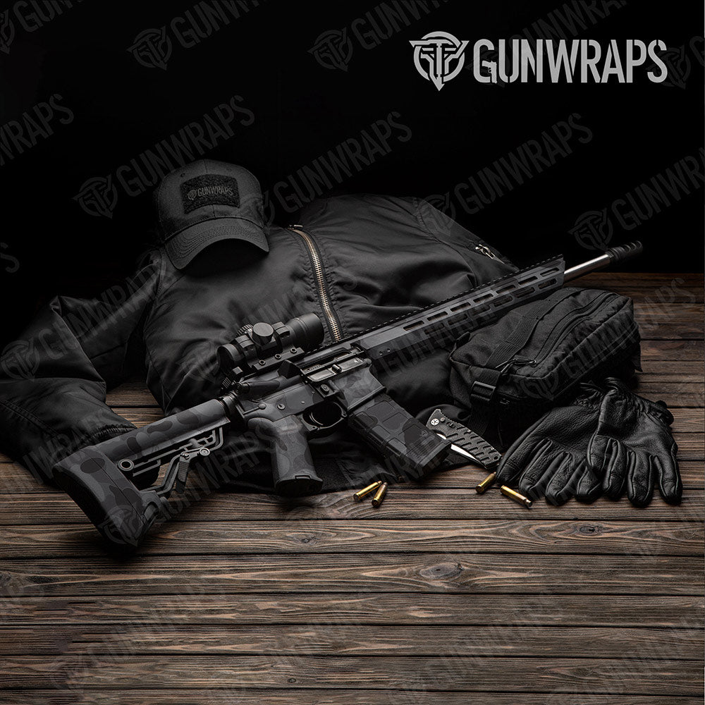 Bape Elite Black AR-15 Gun Skin Vinyl Wraps