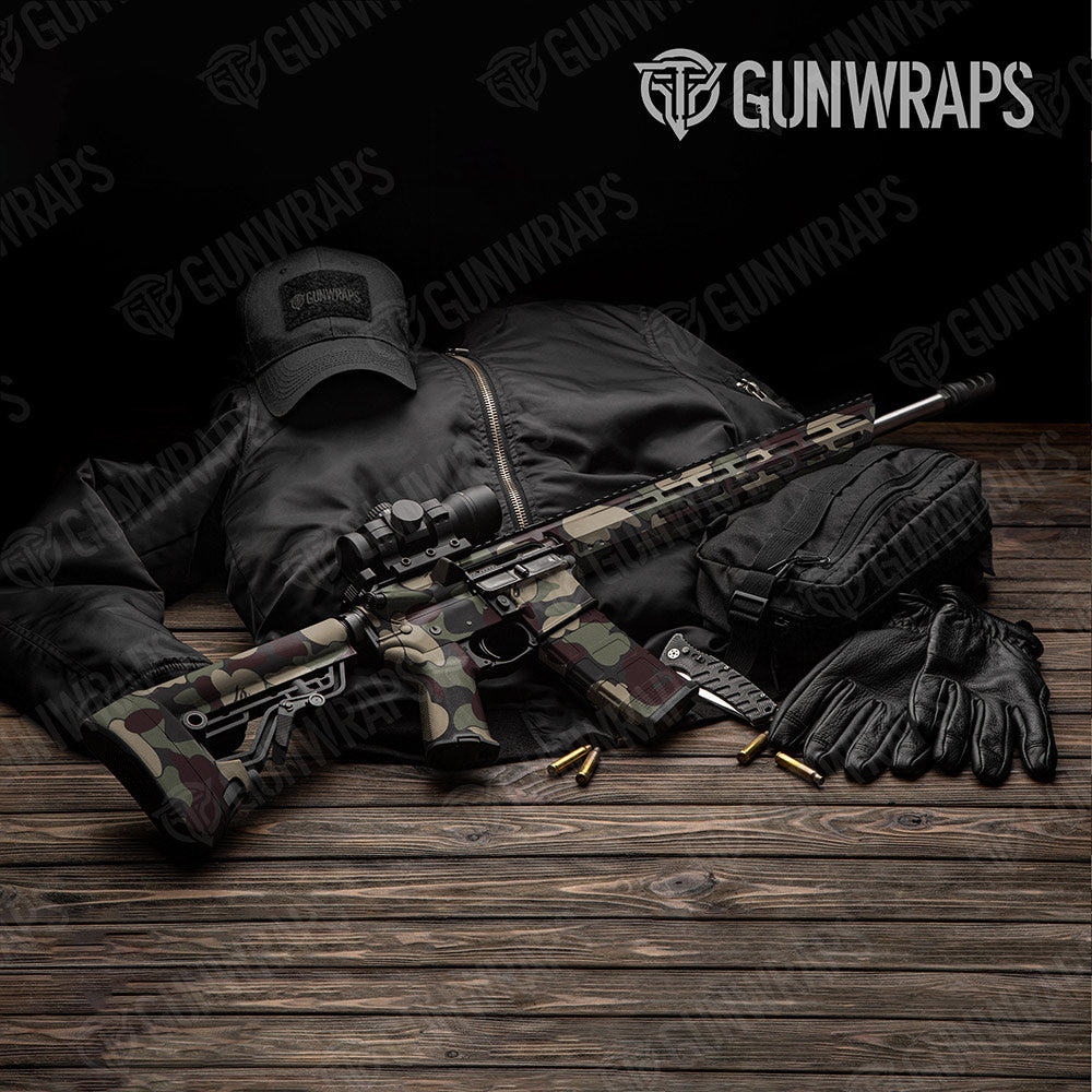 Bape Militant Blood AR-15 Gun Skin Vinyl Wraps