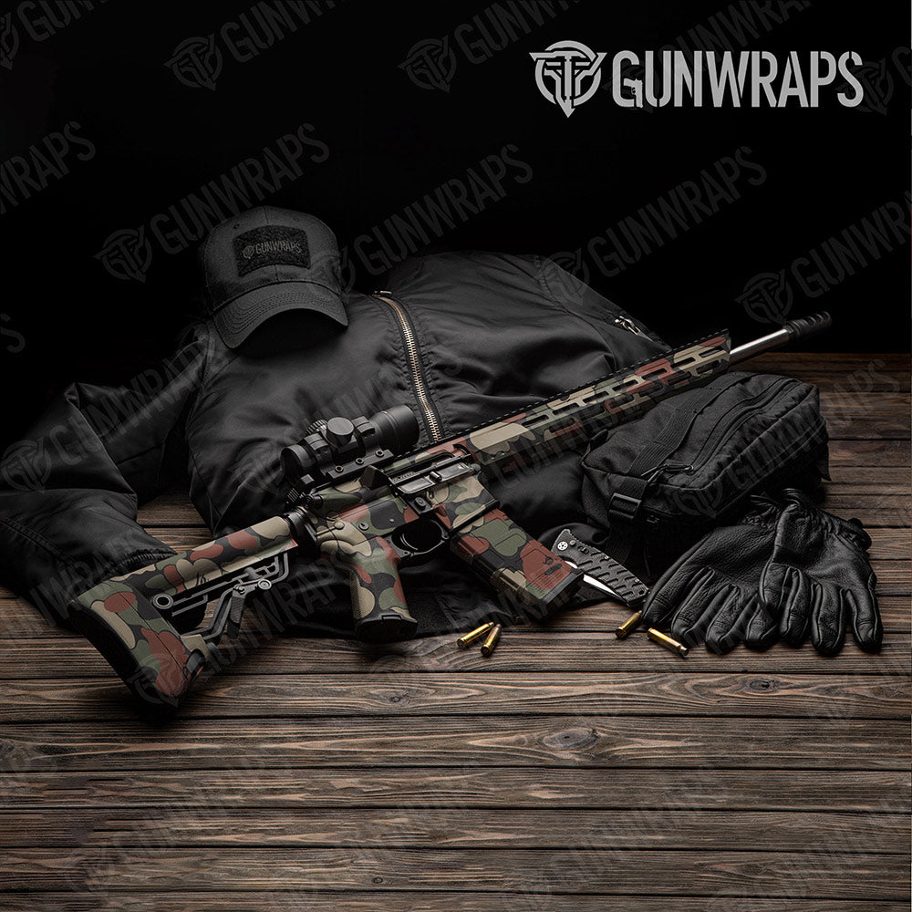 Bape Militant Copper AR-15 Gun Skin Vinyl Wraps