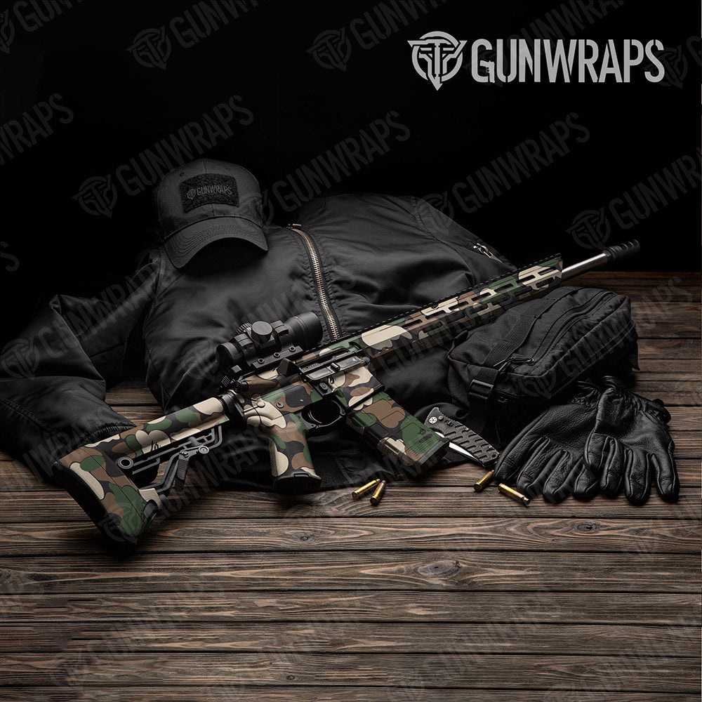 Bape Woodland AR-15 Gun Skin Vinyl Wraps