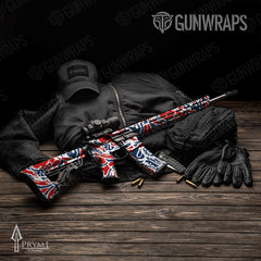 Prym1 OS Patriot AR-15 Gun Skin Vinyl Wraps