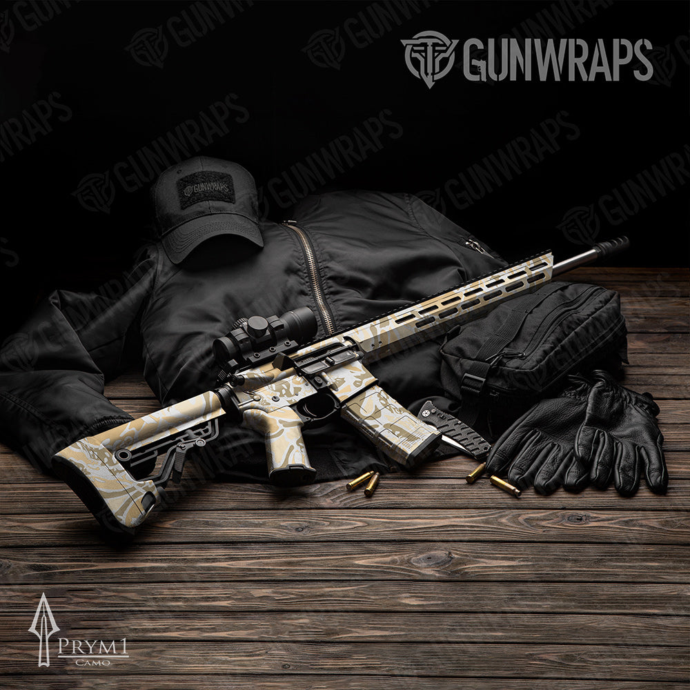Prym1 OS Peach AR-15 Gun Skin Vinyl Wraps