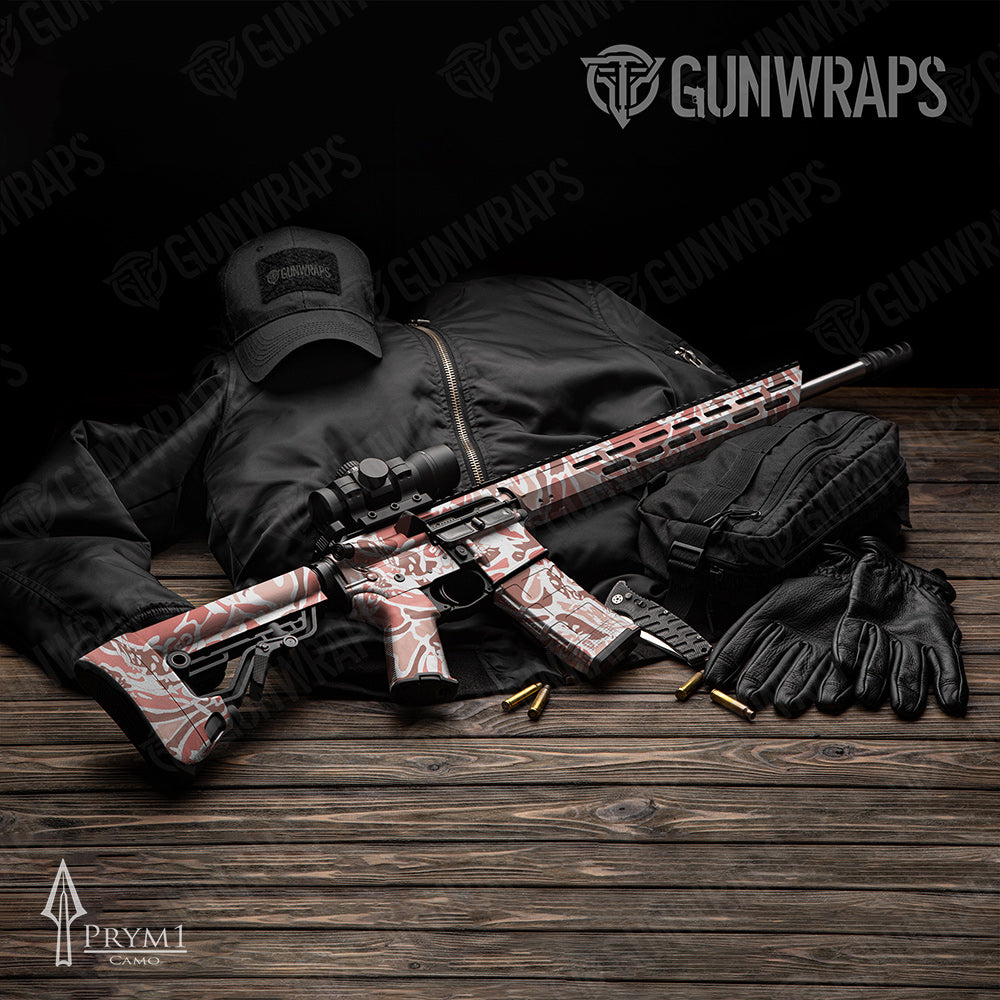 Prym1 OS Salmon AR-15 Gun Skin Vinyl Wraps
