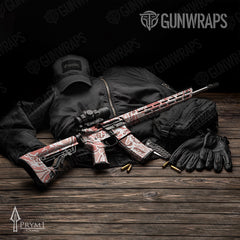 Prym1 OS Salmon AR-15 Gun Skin Vinyl Wraps