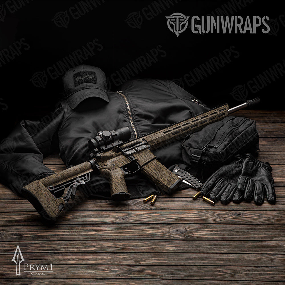 Prym1 Timber Hole Brown AR-15 Gun Skin Vinyl Wraps