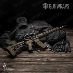 Prym1 Timber Hole Brown AR-15 Gun Skin Vinyl Wraps