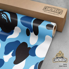 Bape Baby Blue Gun Skin Vinyl Wrap