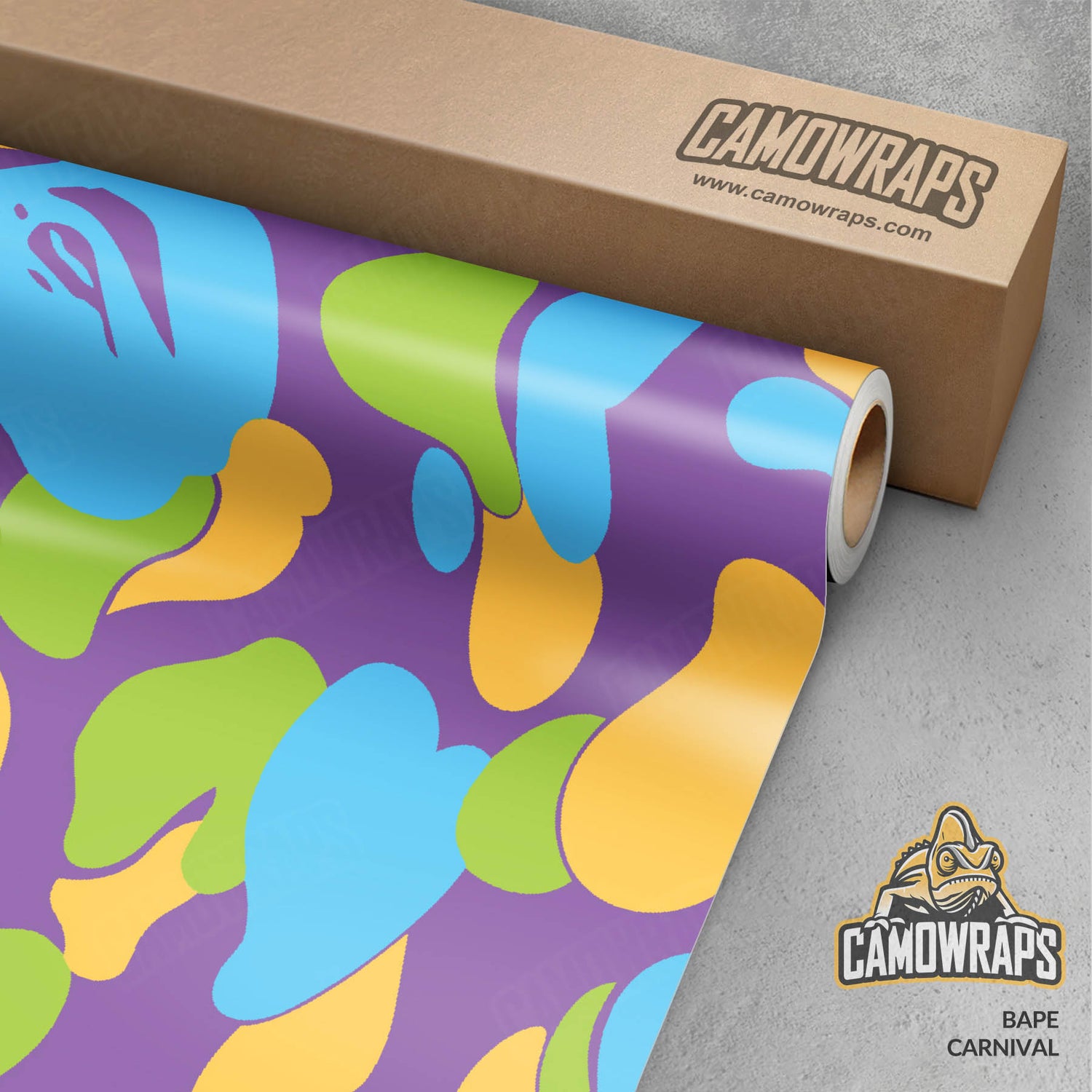 Bape Carnival Gun Skin Vinyl Wrap