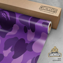 Bape Elite Purple Gun Skin Vinyl Wrap