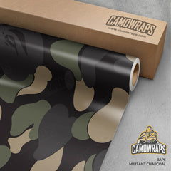 Bape Militant Charcoal Gun Skin Vinyl Wrap