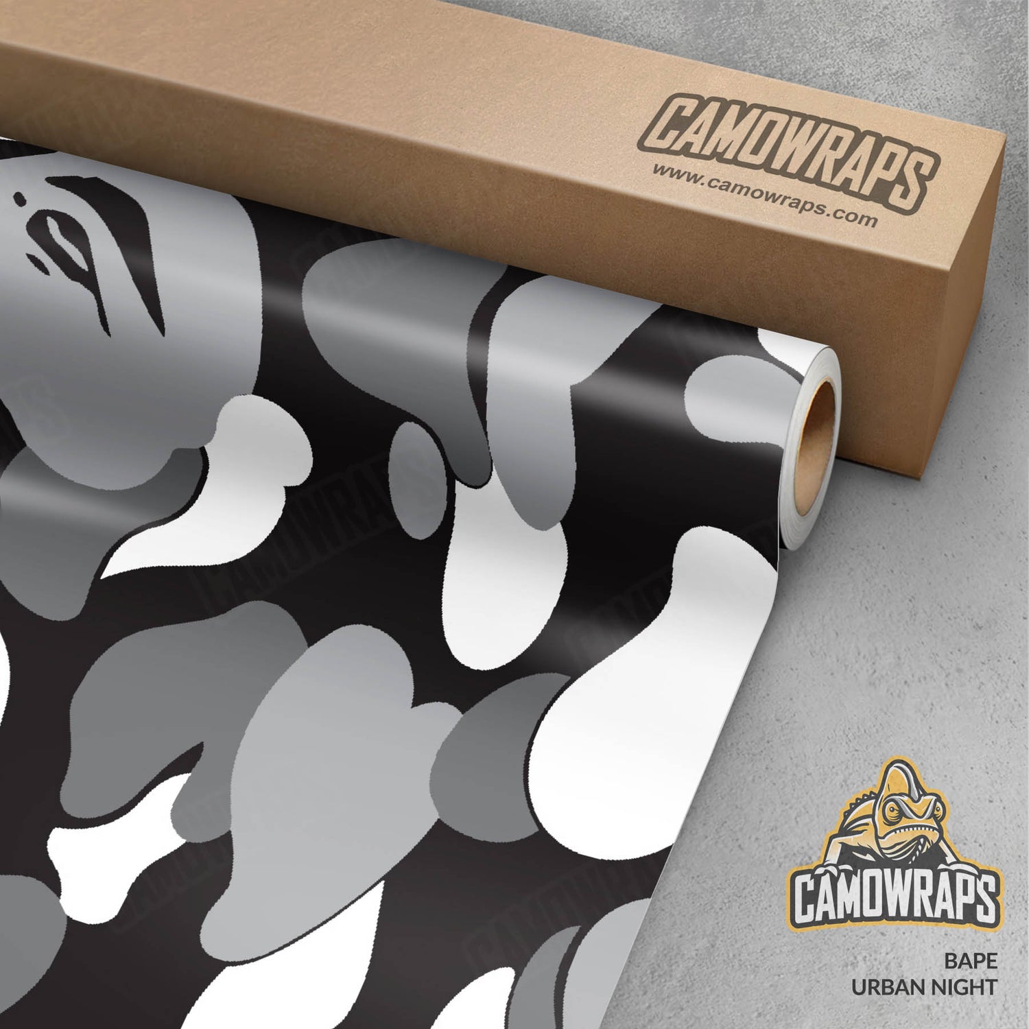 Bape Urban Night Gun Skin Vinyl Wrap