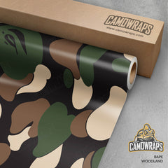 Bape Woodland Gun Skin Vinyl Wrap