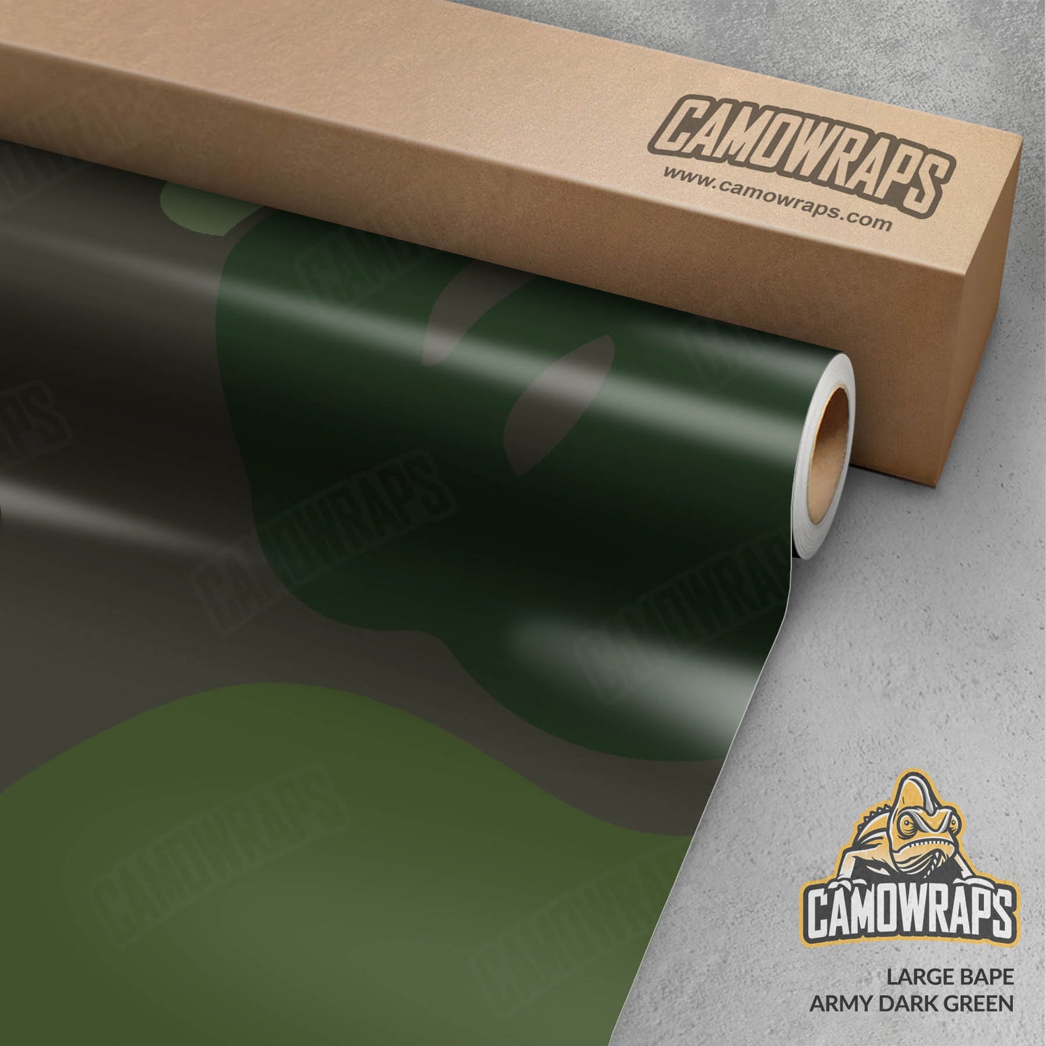 Bape Army Dark Green Gun Skin Vinyl Wrap