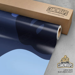 Bape Blue Urban Night Gun Skin Vinyl Wrap