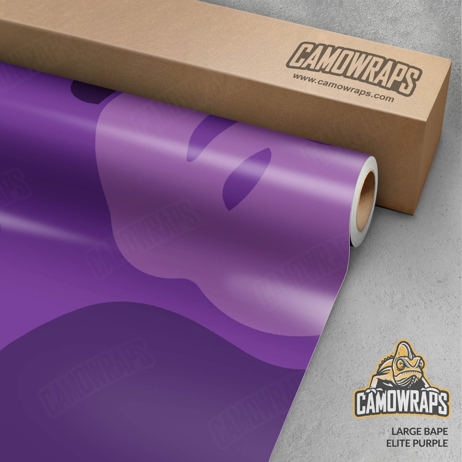 Bape Elite Purple Gun Skin Vinyl Wrap