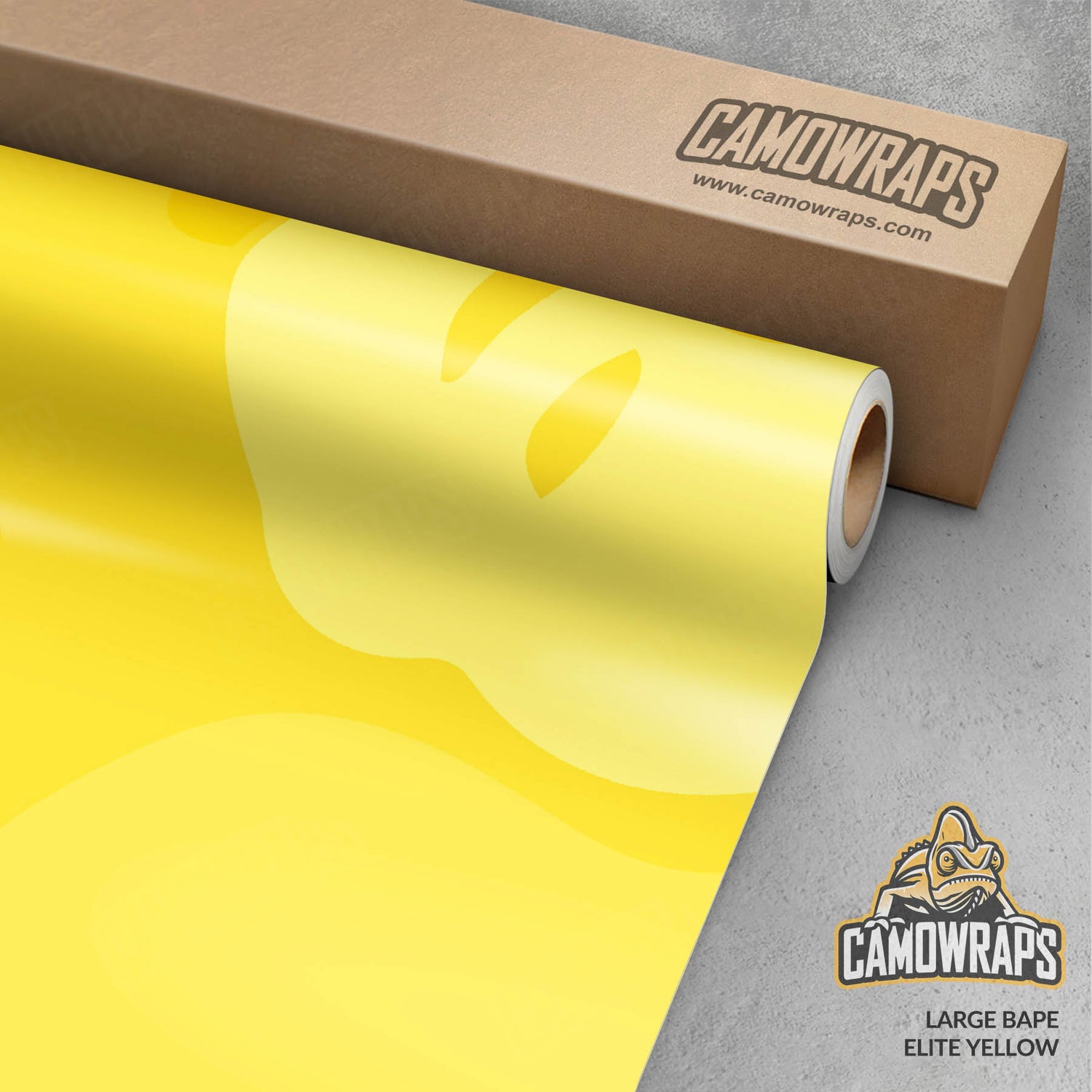 Bape Elite Yellow Gun Skin Vinyl Wrap