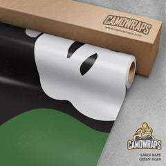 Bape Green Tiger Gun Skin Vinyl Wrap