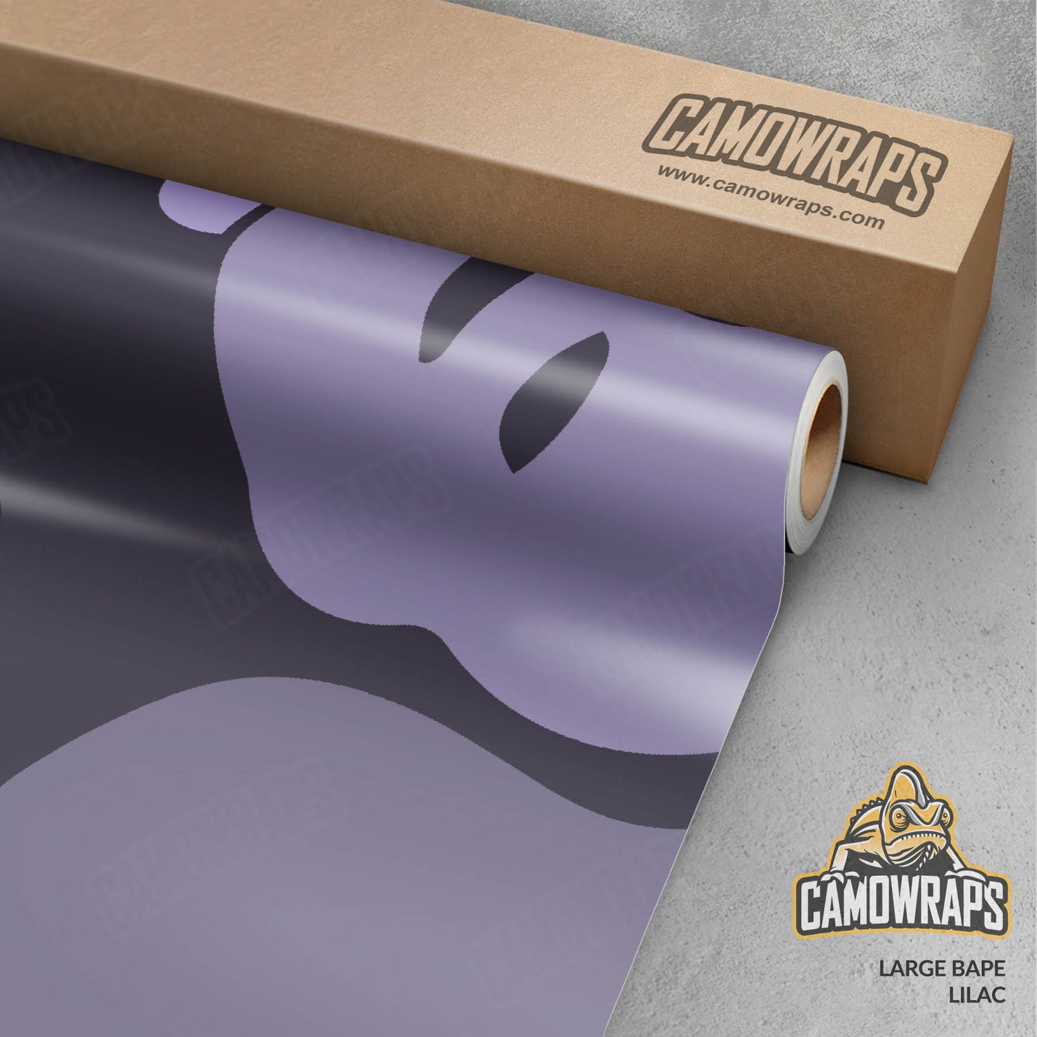 Bape Lilac Gun Skin Vinyl Wrap