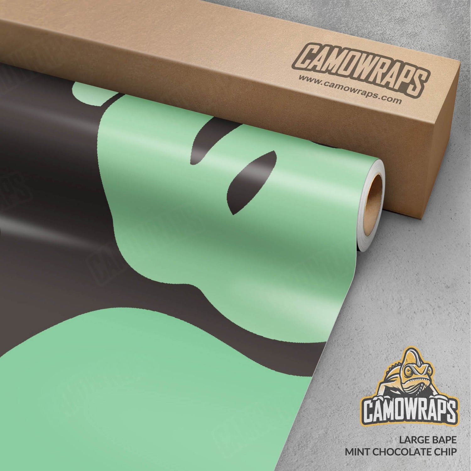 Bape Mint Chocolate Chip Gun Skin Vinyl Wrap