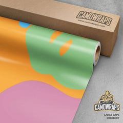 Bape Sherbert Gun Skin Vinyl Wrap