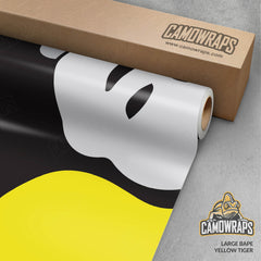 Bape Yellow Tiger Gun Skin Vinyl Wrap