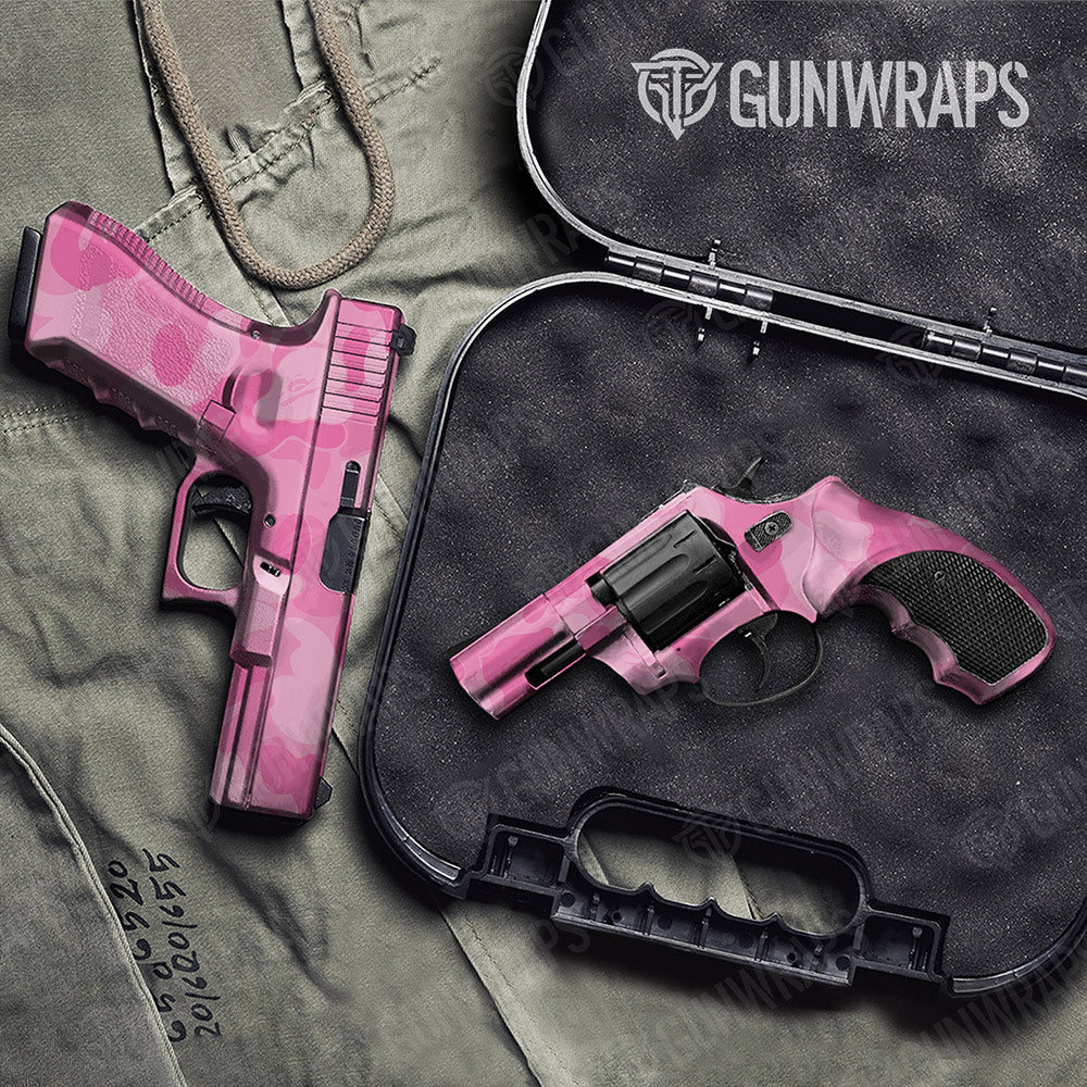 Bape Elite Pink Handgun Gun Skin Vinyl Wraps
