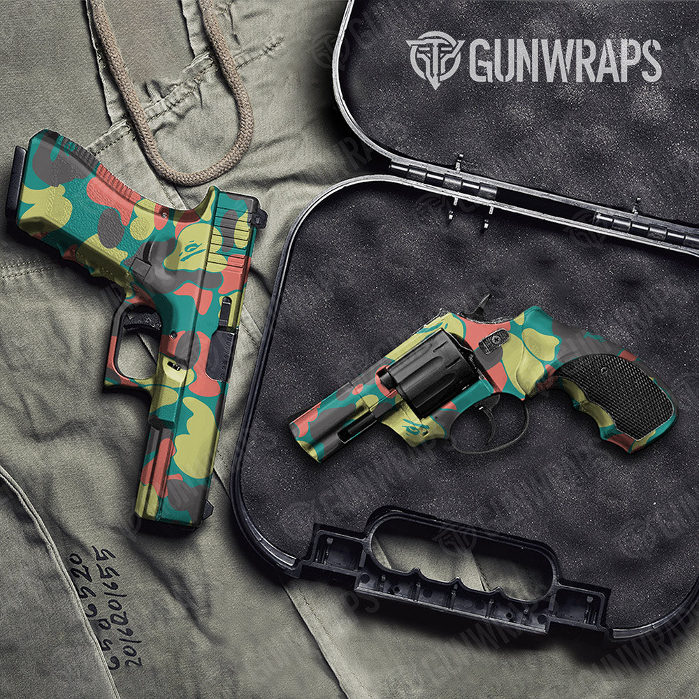 Bape Fiesta Handgun Gun Skin Vinyl Wraps