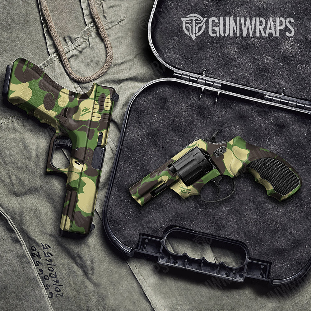 Bape Jungle Handgun Gun Skin Vinyl Wraps