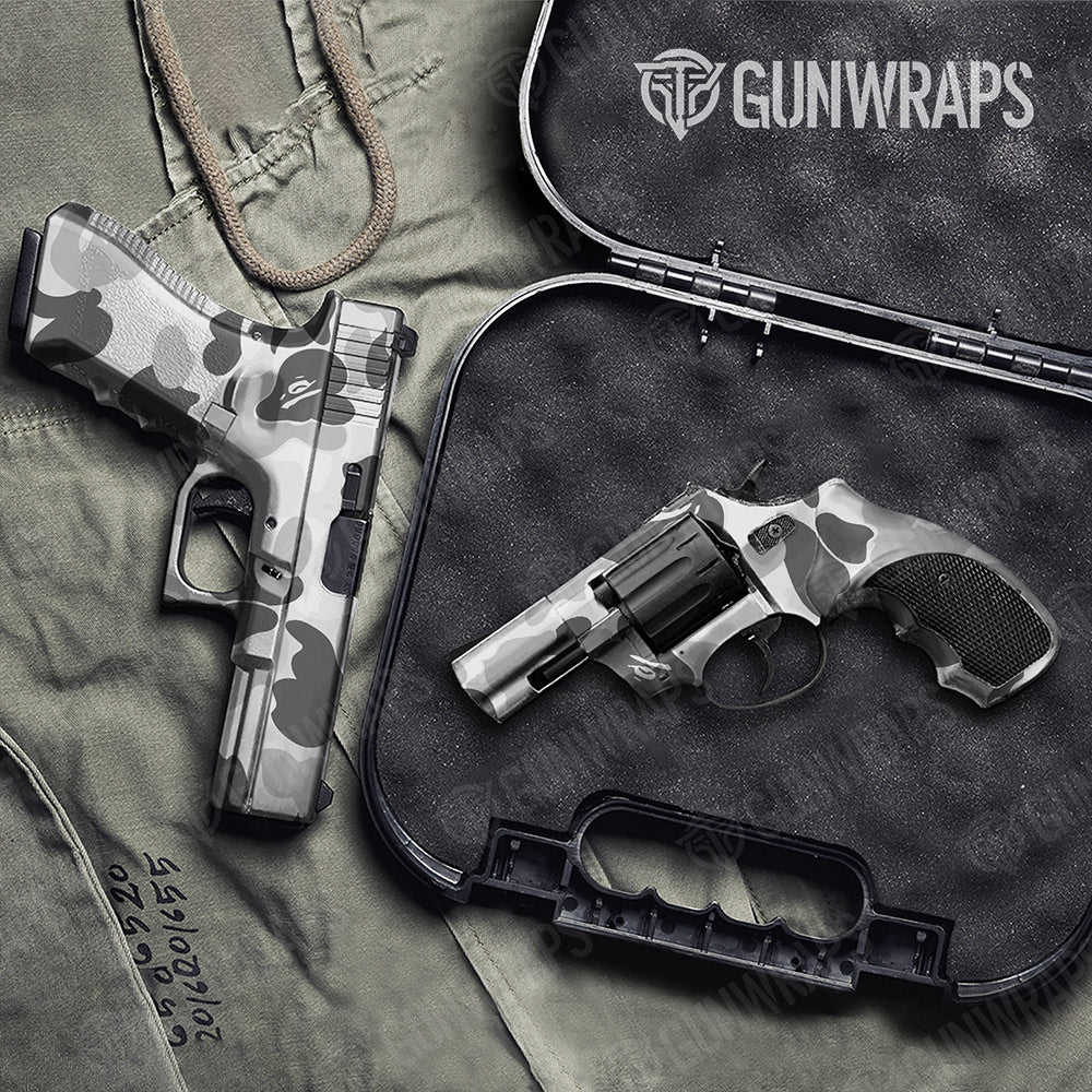 Bape Snow Handgun Gun Skin Vinyl Wraps