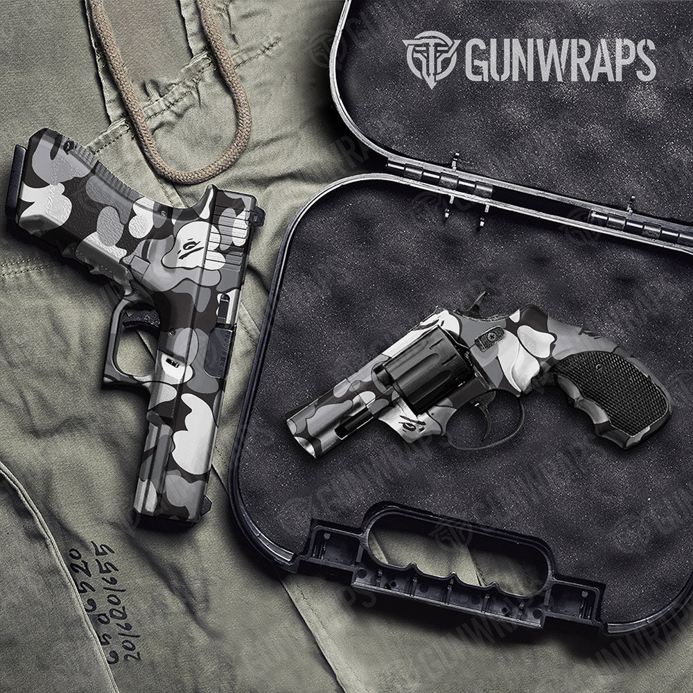 Bape Urban Night Handgun Gun Skin Vinyl Wraps