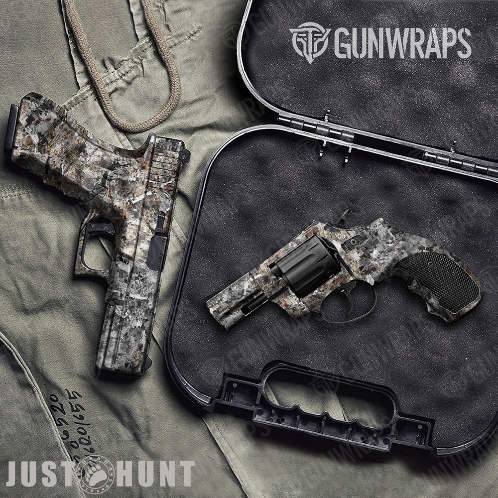 Just Hunt Skyclad Handgun Gun Skin Vinyl Wraps