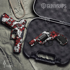 Prym1 Boulder Black Red White Handgun Gun Skin Vinyl Wraps