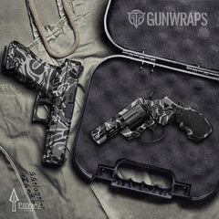 Prym1 OS Black Handgun Gun Skin Vinyl Wraps