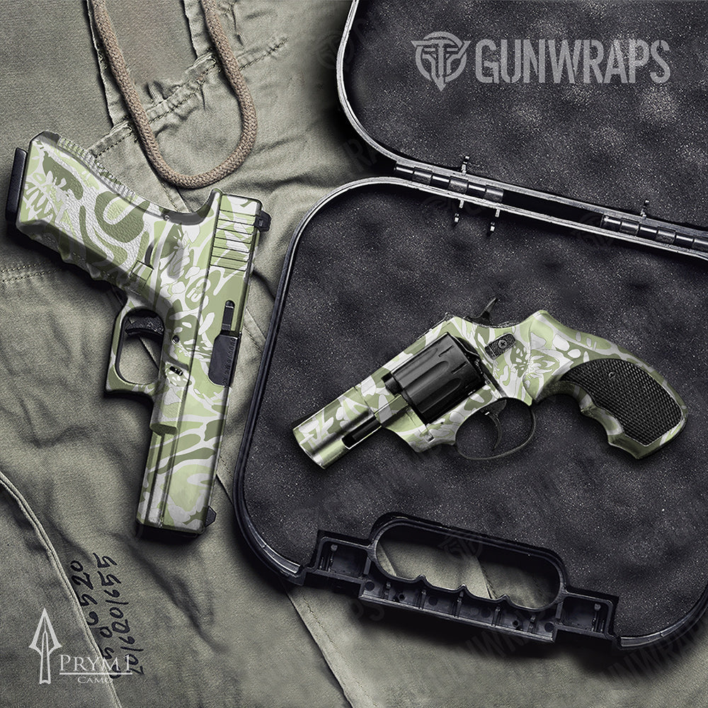 Prym1 OS Jade Handgun Gun Skin Vinyl Wraps