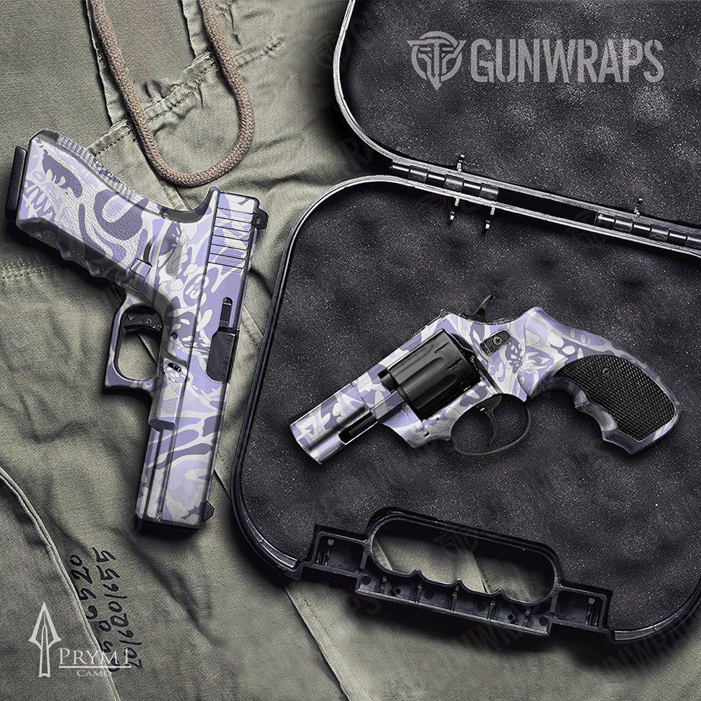 Prym1 OS Lavendar Handgun Gun Skin Vinyl Wraps