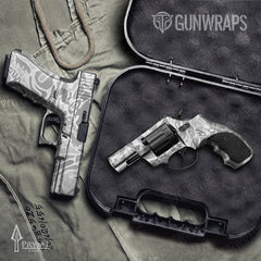 Prym1 OS Light Gray Handgun Gun Skin Vinyl Wraps