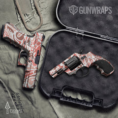 Prym1 OS Salmon Handgun Gun Skin Vinyl Wraps