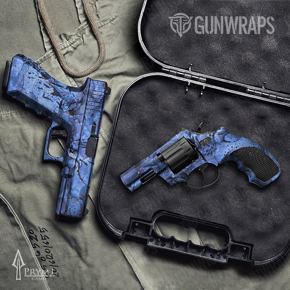 Prym1 Stream Blue Handgun Gun Skin Vinyl Wraps