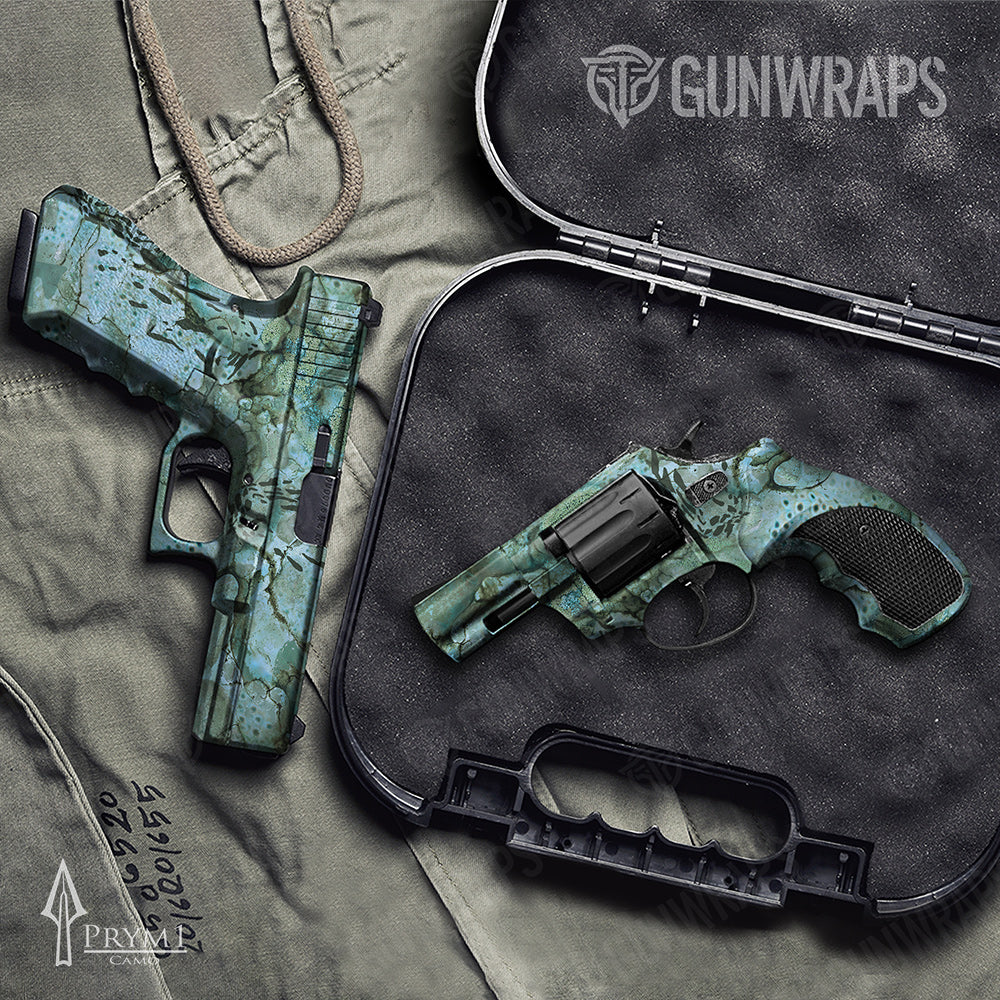 Prym1 Stream Tidepool Handgun Gun Skin Vinyl Wraps