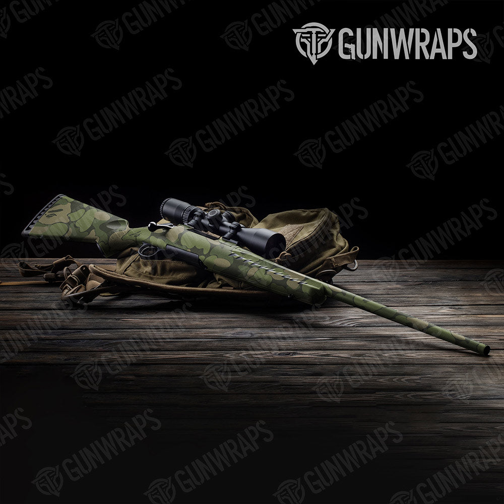 Bape Army Green Rifle Gun Skin Vinyl Wraps