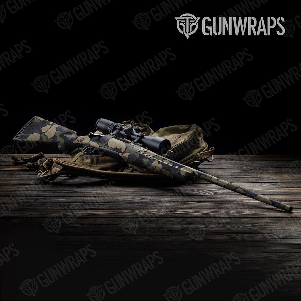 Bape Militant Blue Rifle Gun Skin Vinyl Wraps