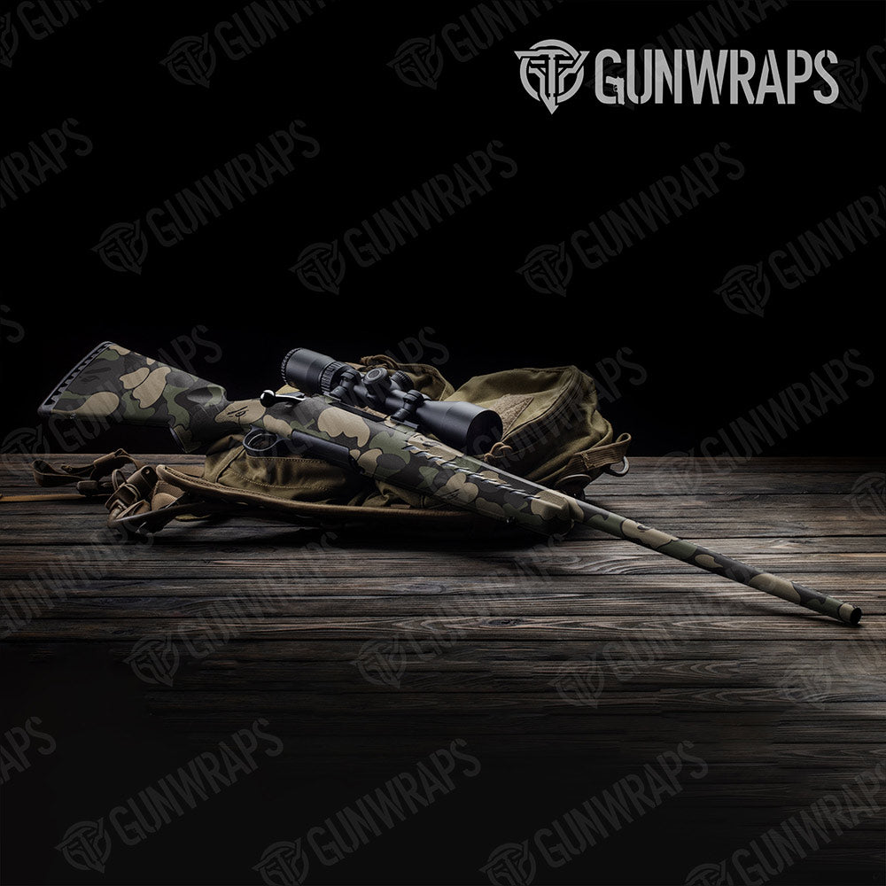 Bape Militant Charcoal Rifle Gun Skin Vinyl Wraps