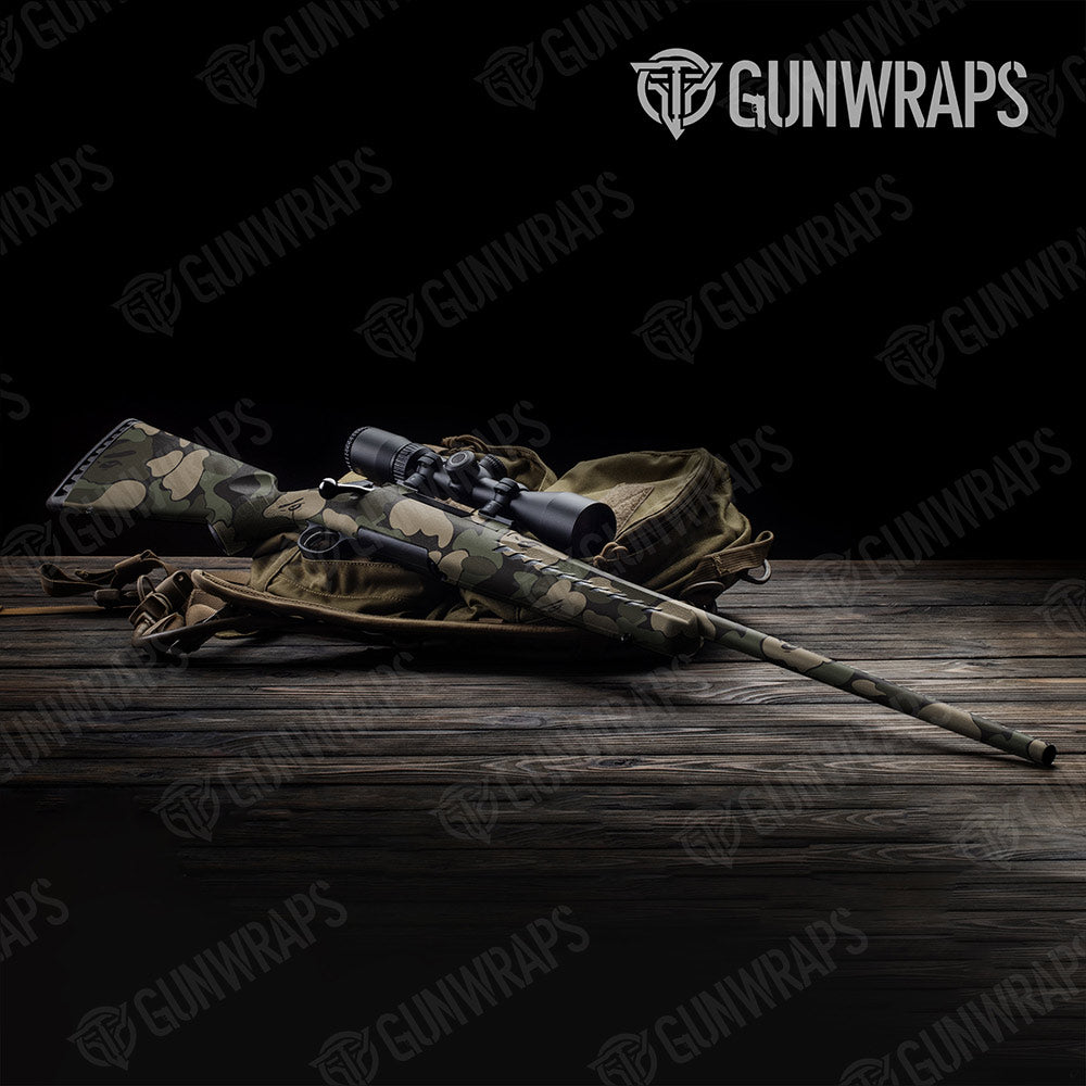 Bape Militant Green Rifle Gun Skin Vinyl Wraps