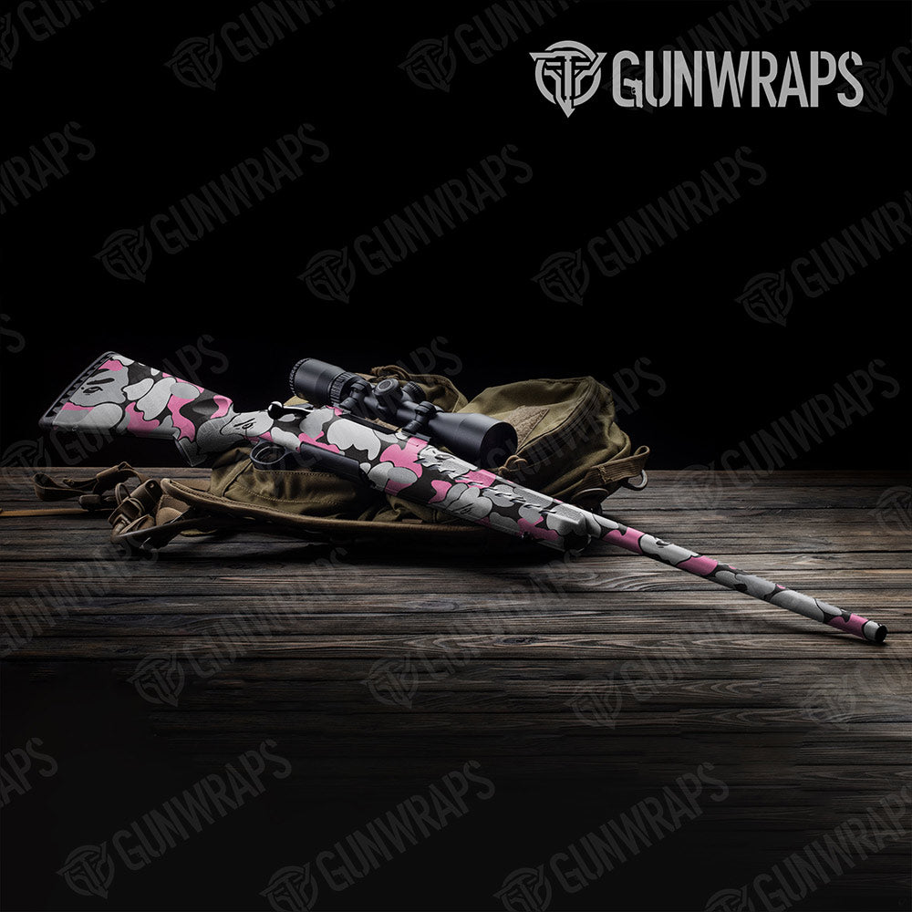 Bape Pink Tiger Rifle Gun Skin Vinyl Wraps
