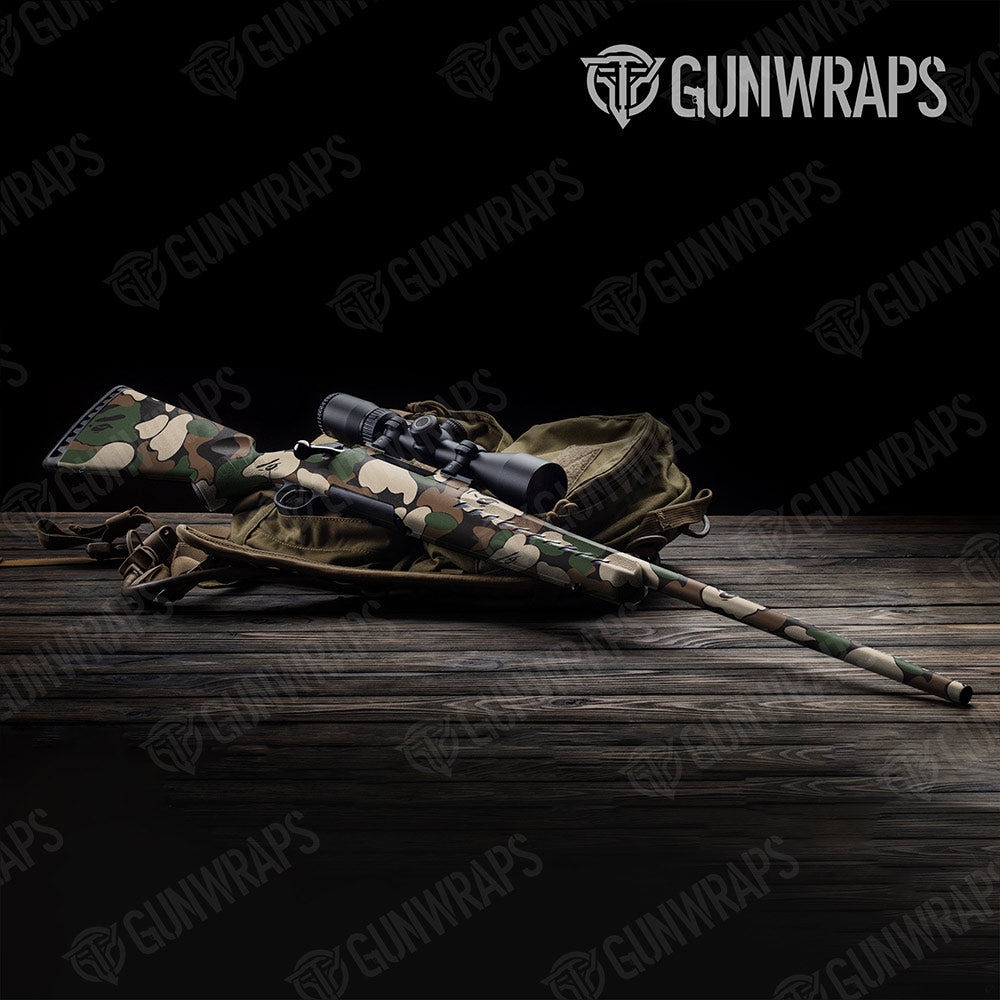 Bape Woodland Rifle Gun Skin Vinyl Wraps