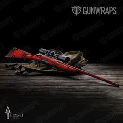 Prym1 Camo Red Hunt Rifle Gun Skin Vinyl Wraps